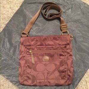 Coach®️ Crossbody bag Nylon - British Tan NWOT